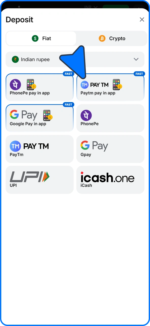 Select a Payment Method