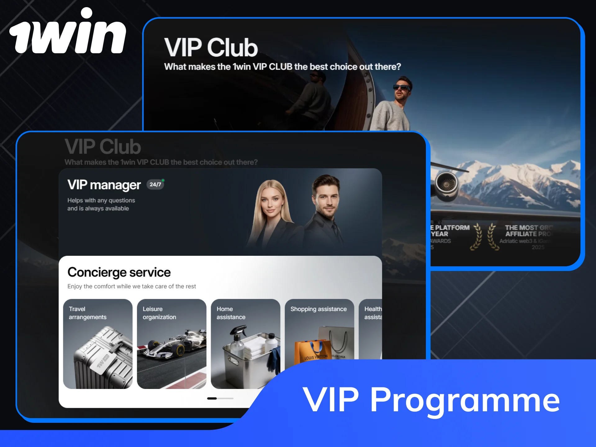 Unlock exclusive perks within the premium VIP programme at 1win.