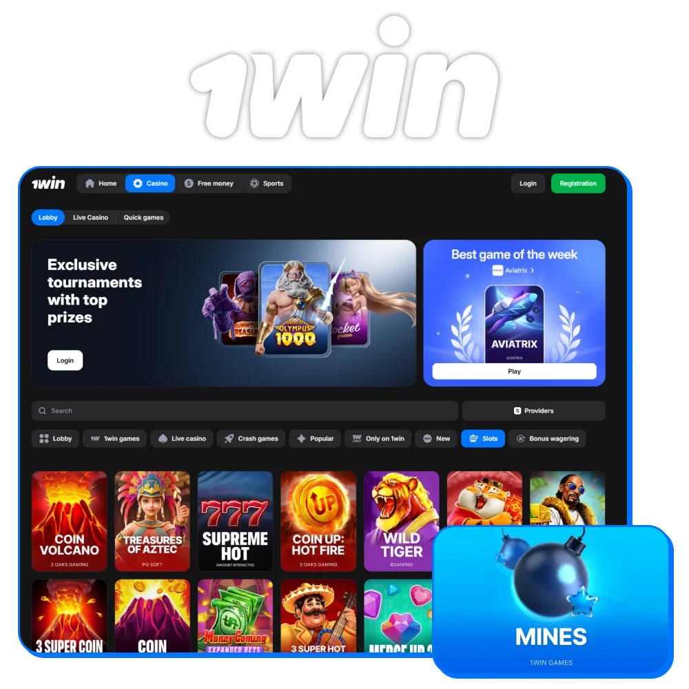 Slot Games on 1win Casino