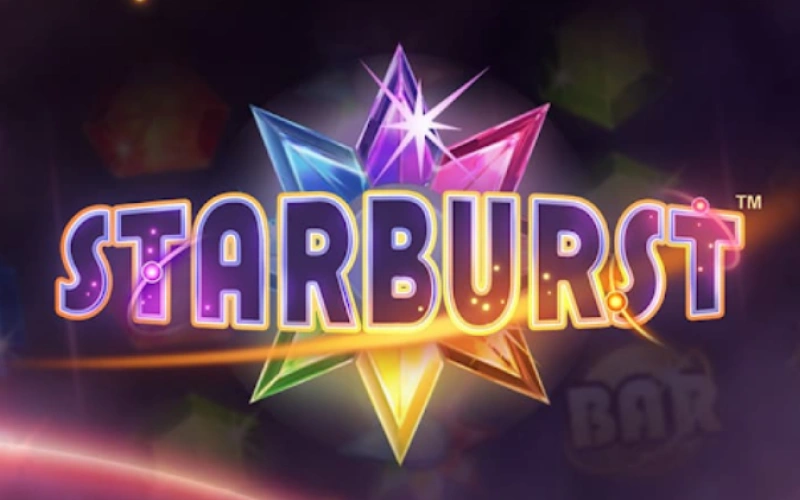 Experience the bright Starburst slot at 1win.